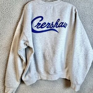 Fear of God Essentials x TMC Crenshaw Nipsey Grey Crewneck Sweatshirt Small